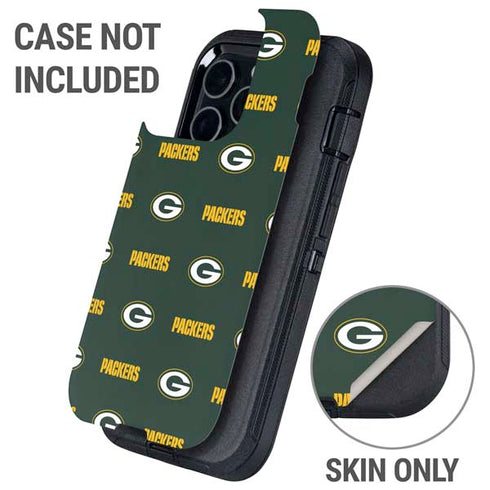 NFL Green Bay Packers Blitz Series Otterbox Defender iPhone Skin