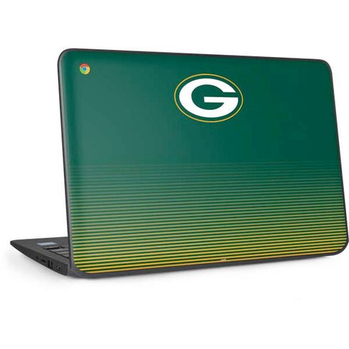 NFL Green Bay Packers Breakaway HP Chromebook Skin