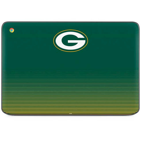 NFL Green Bay Packers Breakaway HP Chromebook Skin