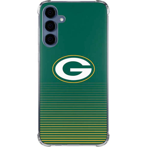 NFL Green Bay Packers Breakaway Galaxy A55 5G Clear Case