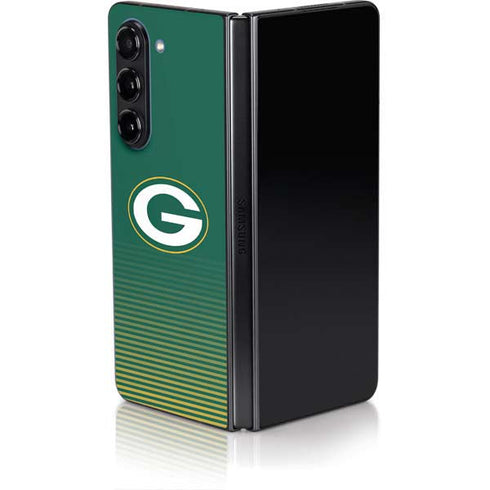 NFL Green Bay Packers Breakaway Galaxy Z Fold5 5G Skin
