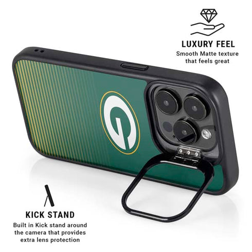 NFL Green Bay Packers Breakaway iPhone 14 Pro Kickstand Case
