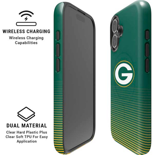 NFL Green Bay Packers Breakaway iPhone 16 Plus Magsafe Impact Case