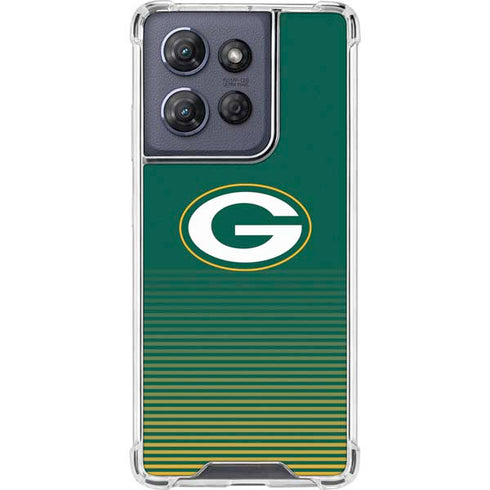 NFL Green Bay Packers Breakaway Moto G Stylus 5G (2025) Clear Case