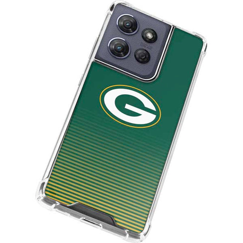 NFL Green Bay Packers Breakaway Moto G Stylus 5G (2025) Clear Case