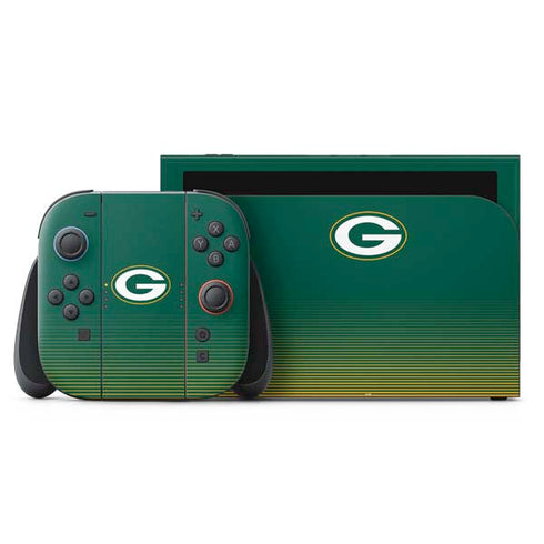 NFL Green Bay Packers Breakaway Nintendo Switch 2 (2025) with Joy-Con Skin