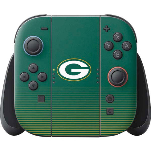 NFL Green Bay Packers Breakaway Nintendo Switch 2 (2025) Joy-Con Controller Skin