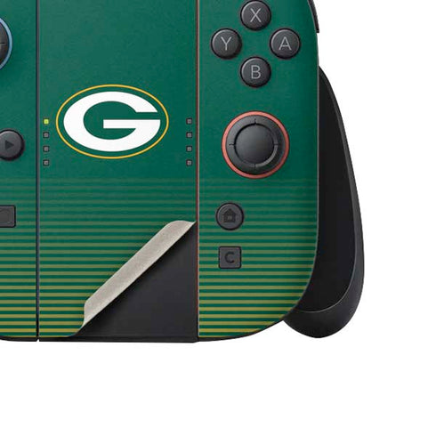 NFL Green Bay Packers Breakaway Nintendo Switch 2 (2025) Joy-Con Controller Skin