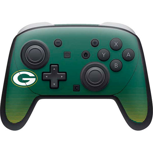 NFL Green Bay Packers Breakaway Nintendo Switch 2 (2025) Pro Controller Skin