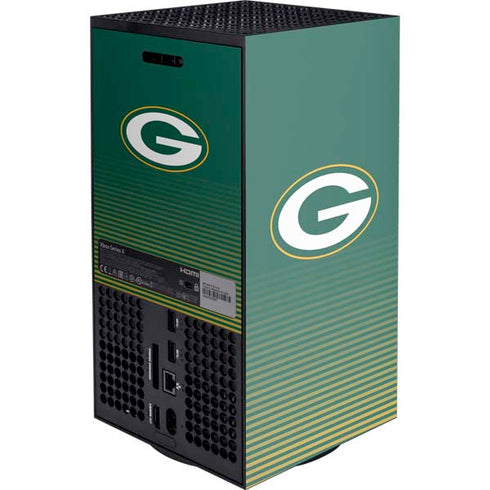 NFL Green Bay Packers Breakaway XBox Series X Digital Edition Console Skin