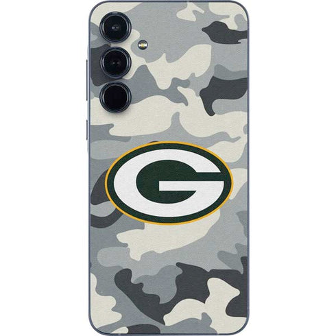 NFL Green Bay Packers Camo Galaxy A35 5G Skin