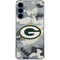 NFL Green Bay Packers Camo Galaxy A55 5G Clear Case