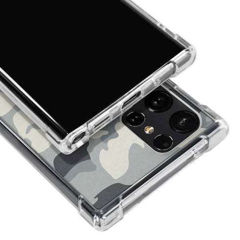 NFL Green Bay Packers Camo Galaxy S23 Ultra Clear Case