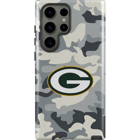 NFL Green Bay Packers Camo Galaxy S23 Ultra Pro Case