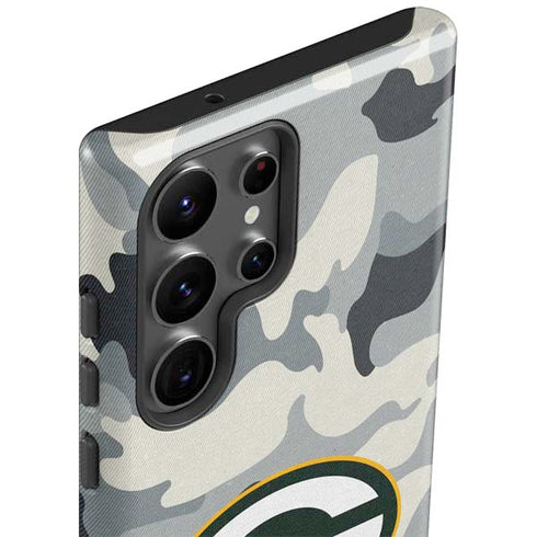 NFL Green Bay Packers Camo Galaxy S23 Ultra Pro Case