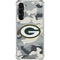 NFL Green Bay Packers Camo Galaxy S24 FE Clear Case