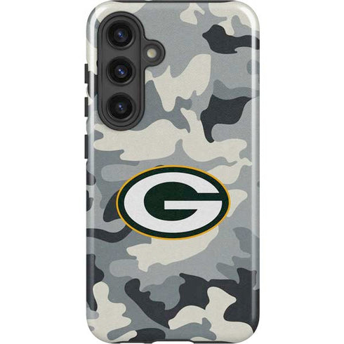 NFL Green Bay Packers Camo Galaxy S25 Impact Case