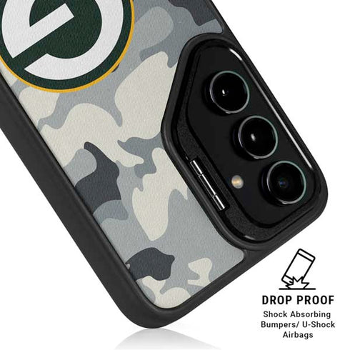 NFL Green Bay Packers Camo Galaxy S24 Kickstand Case