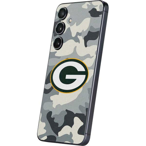 NFL Green Bay Packers Camo Galaxy S24 Skin