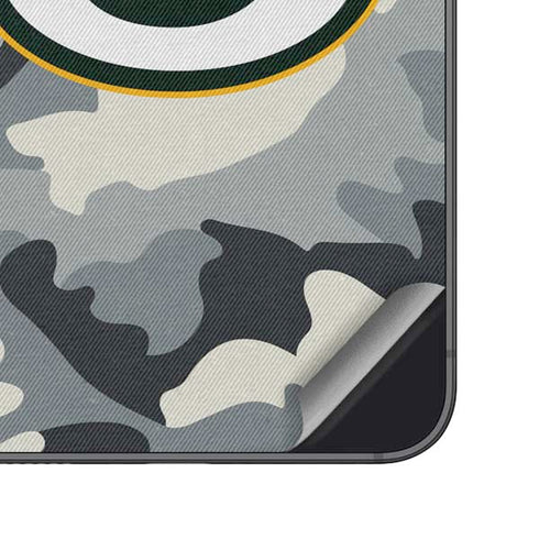 NFL Green Bay Packers Camo Galaxy S24 Skin