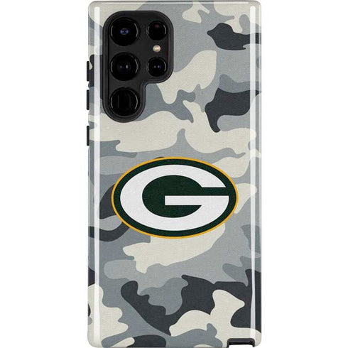 NFL Green Bay Packers Camo Galaxy S25 Ultra Impact Case