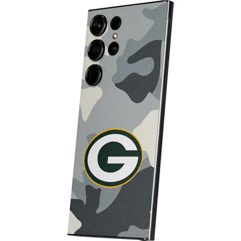 NFL Green Bay Packers Camo Galaxy S24 Ultra Skin
