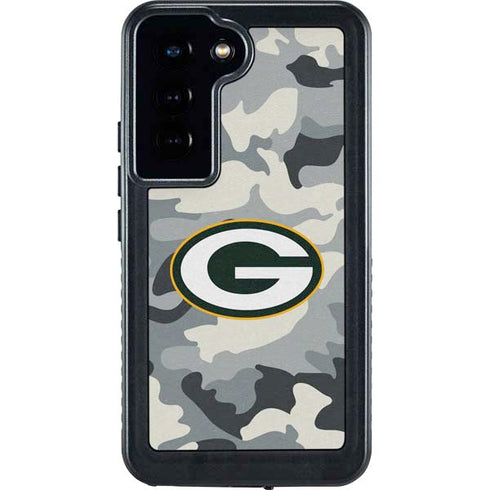 NFL Green Bay Packers Camo Galaxy S24 Waterproof Case