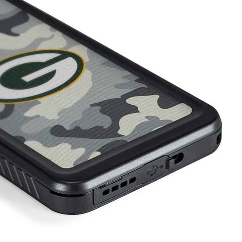 NFL Green Bay Packers Camo Galaxy S24 Waterproof Case