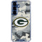 NFL Green Bay Packers Camo Galaxy S25 Clear Case