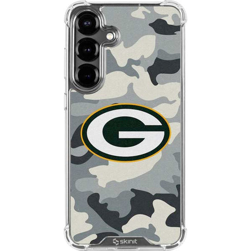 NFL Green Bay Packers Camo Galaxy S26 Clear Case