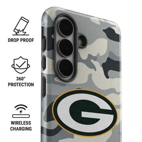 NFL Green Bay Packers Camo Galaxy S26 Impact Case