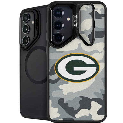 NFL Green Bay Packers Camo Galaxy S26 Kickstand Case