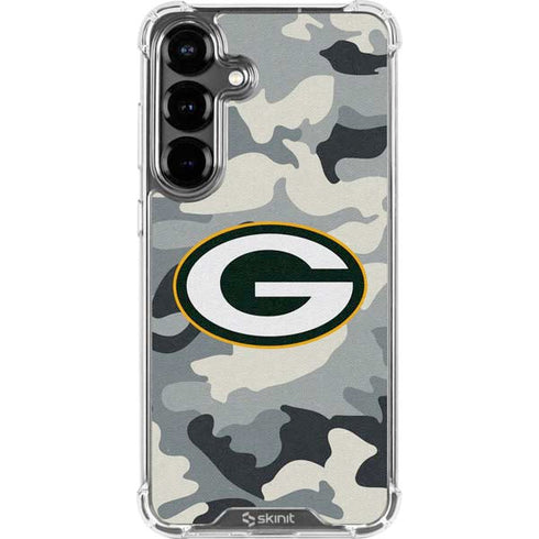 NFL Green Bay Packers Camo Galaxy S26 Plus Clear Case