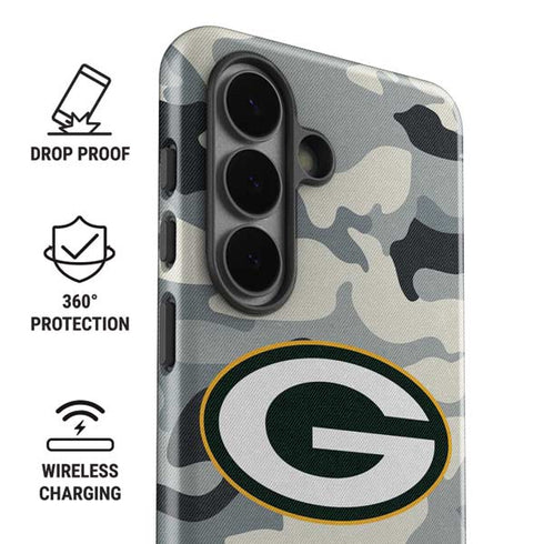NFL Green Bay Packers Camo Galaxy S26 Plus Impact Case
