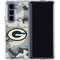 NFL Green Bay Packers Camo Galaxy Z Fold5 5G Clear Case