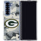 NFL Green Bay Packers Camo Galaxy Z Fold6 Clear Case