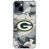 NFL Green Bay Packers Camo iPhone 15 Clear Case