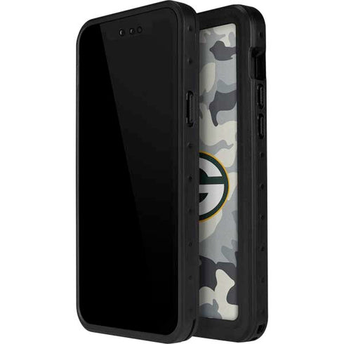 NFL Green Bay Packers Camo iPhone 15 Pro Waterproof Case
