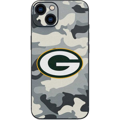 NFL Green Bay Packers Camo iPhone 15 Skin