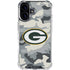 NFL Green Bay Packers Camo iPhone 16 Clear Case