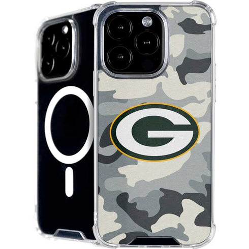 NFL Green Bay Packers Camo iPhone 16 Pro MagSafe Case