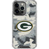 NFL Green Bay Packers Camo iPhone 16 Pro Max Clear Case