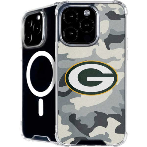 NFL Green Bay Packers Camo iPhone 16 Pro Max MagSafe Case