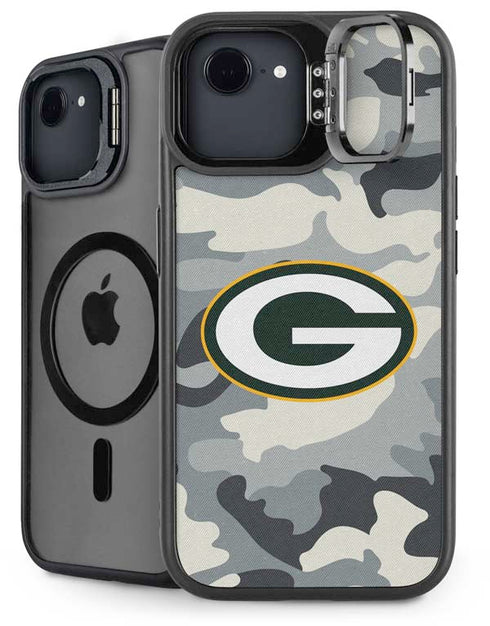 NFL Green Bay Packers Camo iPhone 16e Kickstand Case