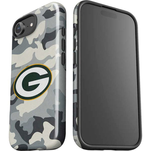 NFL Green Bay Packers Camo iPhone 16e Impact Case