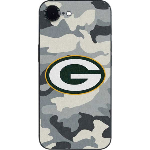NFL Green Bay Packers Camo iPhone 16e Skin