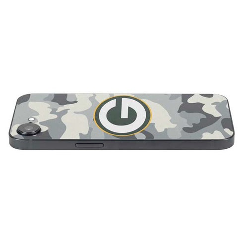 NFL Green Bay Packers Camo iPhone 16e Skin