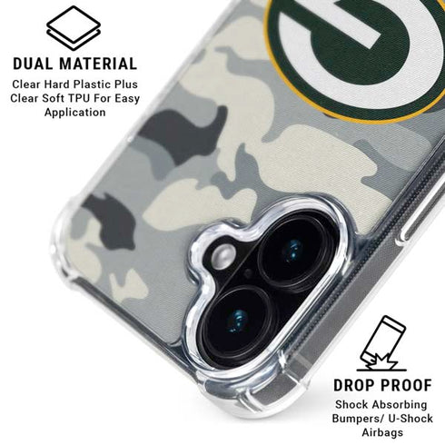 NFL Green Bay Packers Camo iPhone 17 MagSafe Case