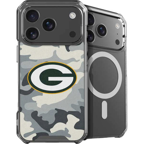 NFL Green Bay Packers Camo iPhone 18 Pro Max MagSafe Case