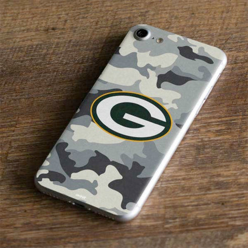 NFL Green Bay Packers Camo iPhone 8 Skin